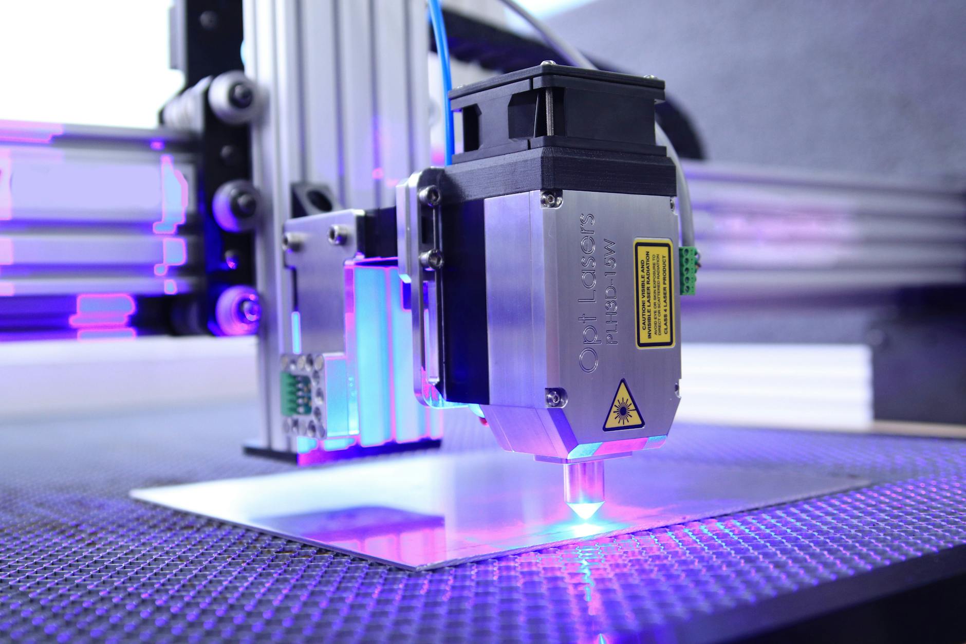 Gravure laser haute précision sur métal inoxydable